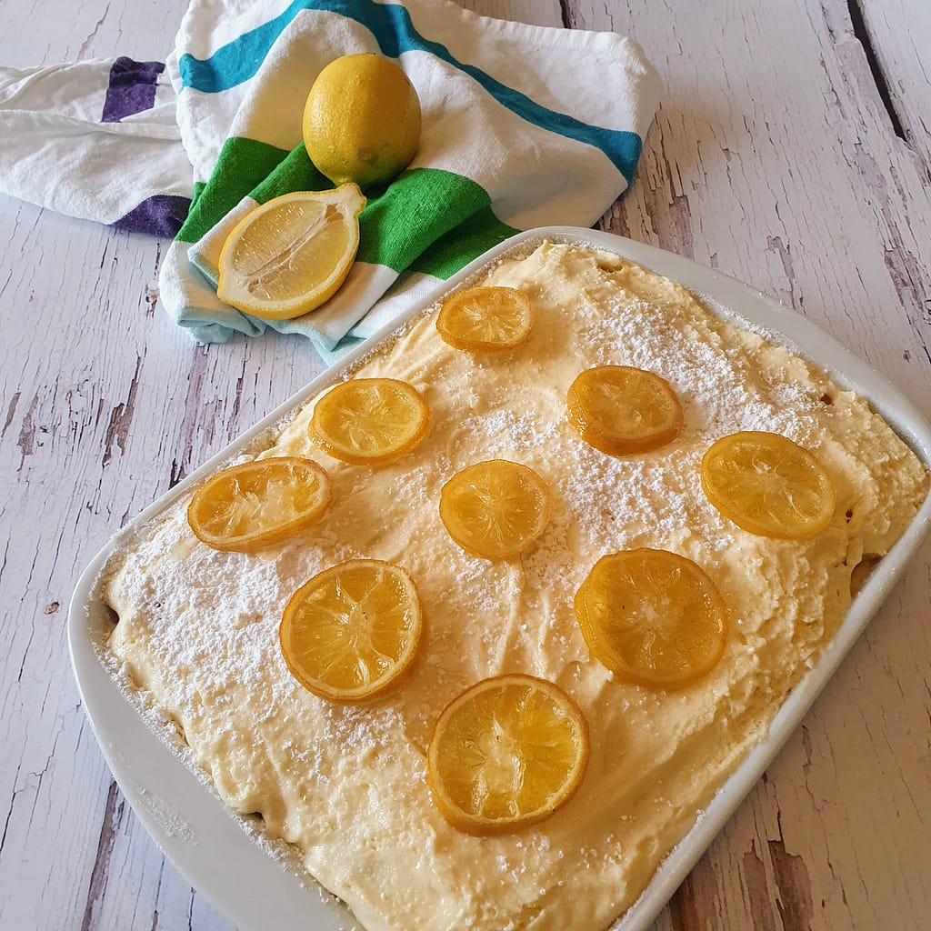 Citron tiramisu