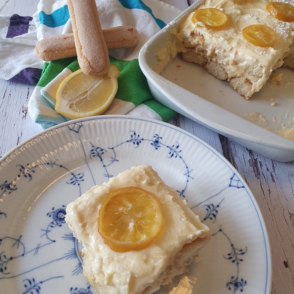 Citron tiramisu