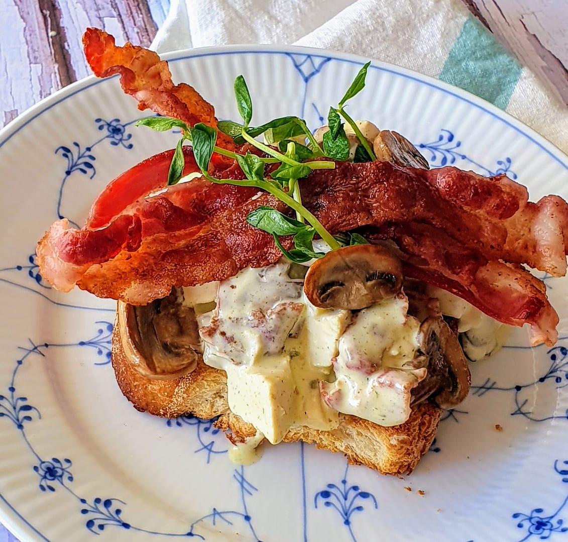 Hønsesalat med estragoncreme