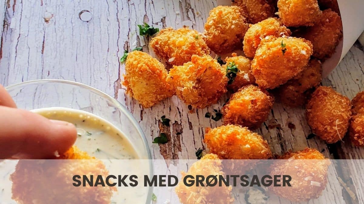Snacks med grøntsager