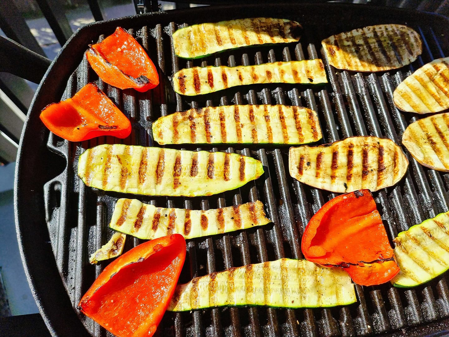 Grillede grøntsager