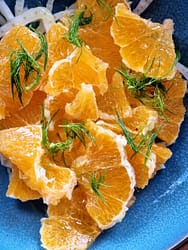 Appelsin- og fennikelsalat