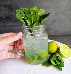 Sparkling lemonade