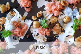 Forretter med fisk
