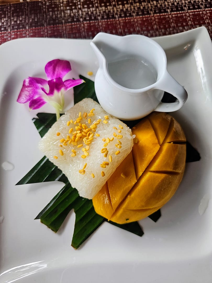 Mango and sticky rice