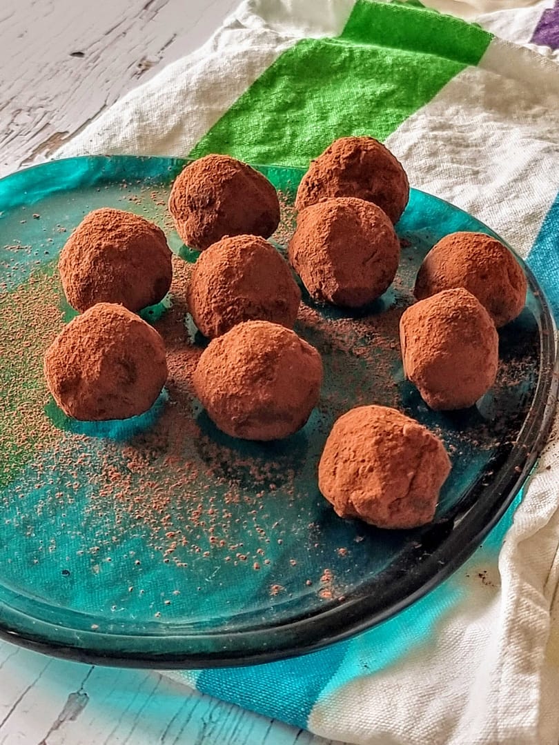 Chokoladetrøfler med wasabi