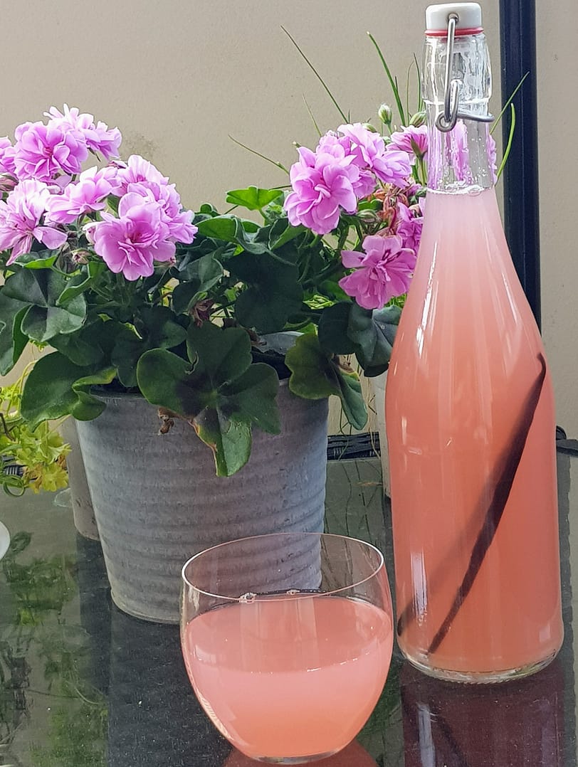 Hjemmelavet rabarbersaft