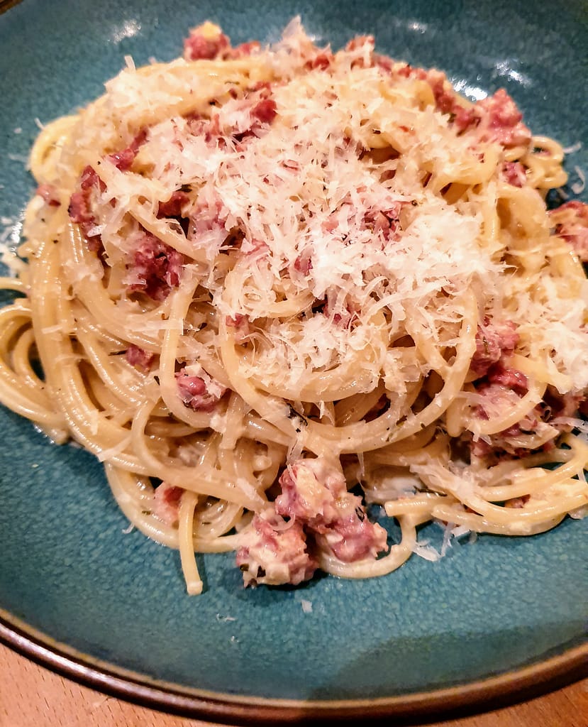 Pasta med salsiccia 