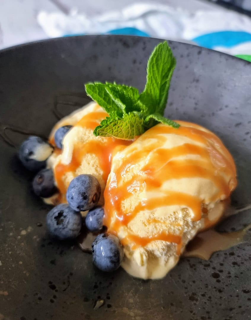 Soja karamelsauce