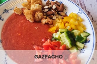 Gazpacho suppe