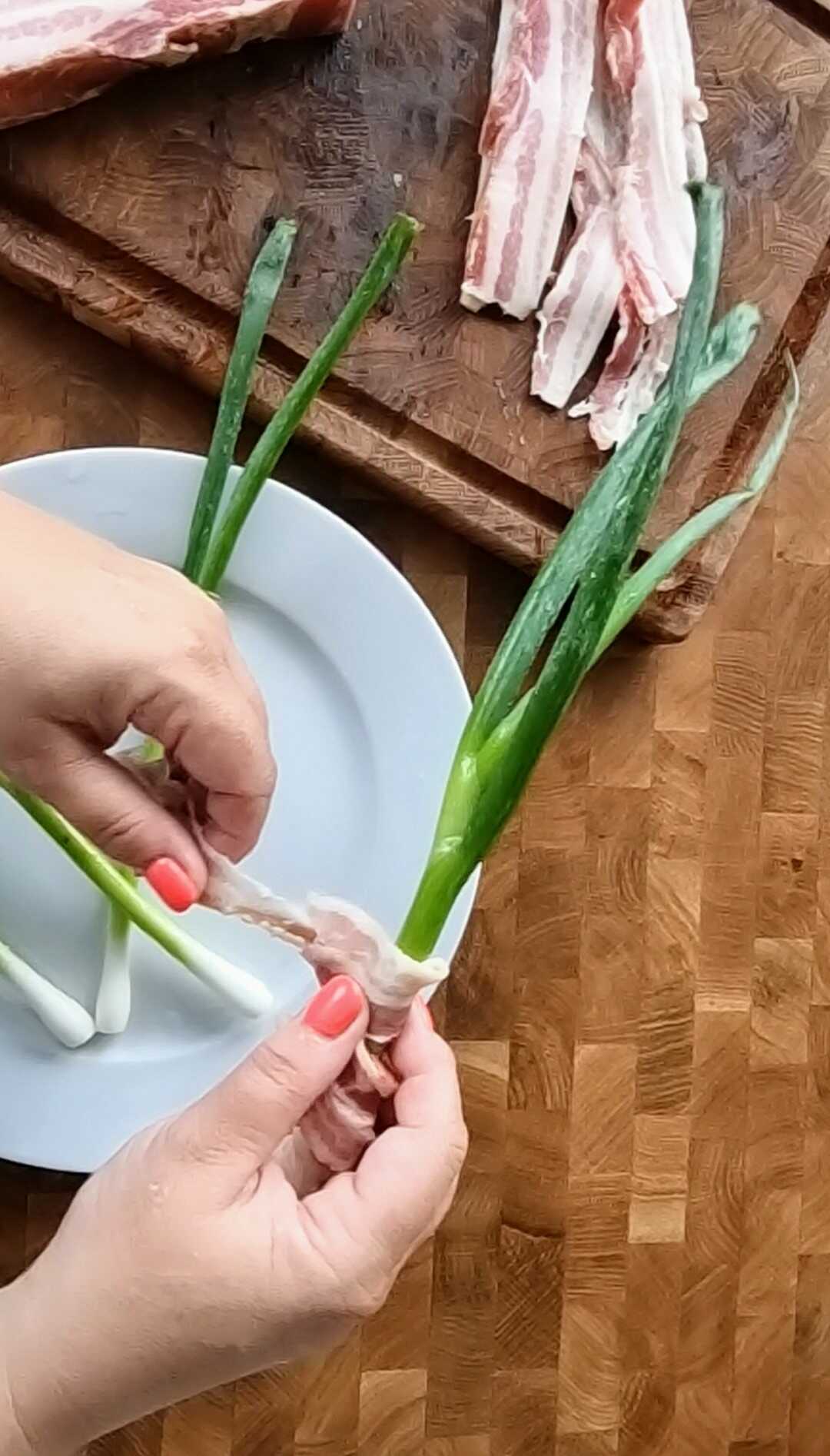 Forårsløg med pancetta